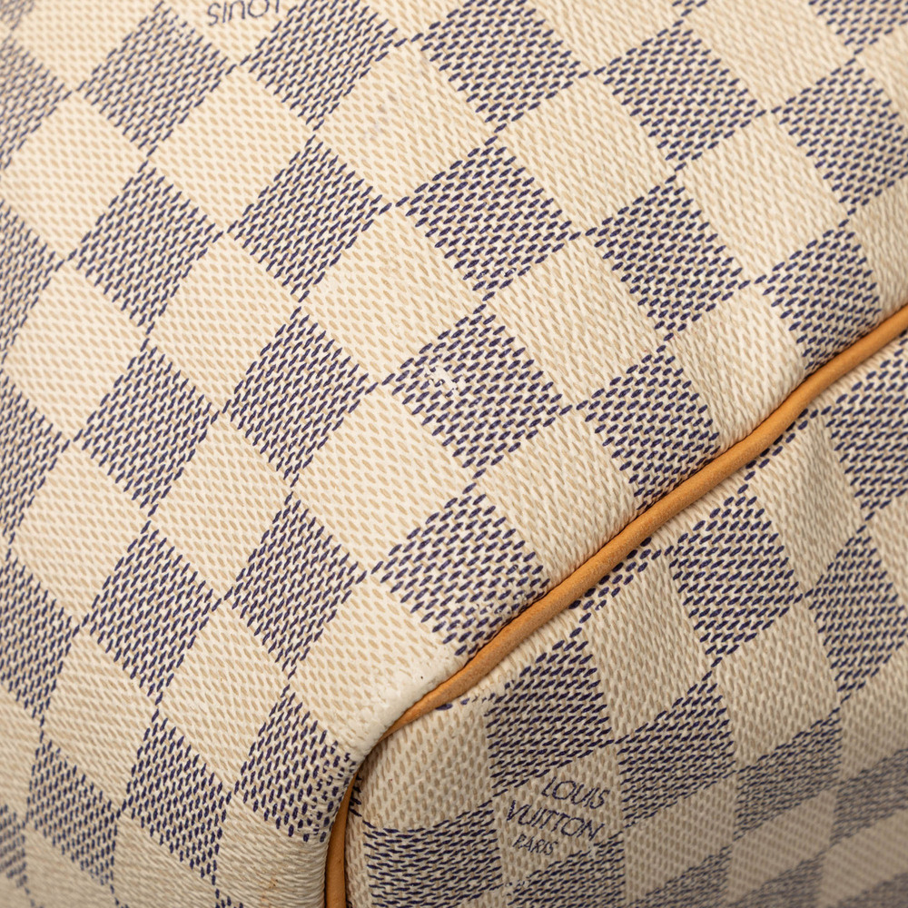Pre-Loved Louis Vuitton Damier Azur Keepall 50 - Picture 8 of 9